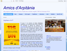 Tablet Screenshot of amicsdarpitania.blogspot.com