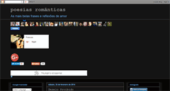 Desktop Screenshot of fabiano-poesiasromanticas.blogspot.com