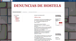 Desktop Screenshot of denunciasdehostels.blogspot.com