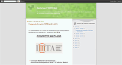Desktop Screenshot of noticiasfortema.blogspot.com