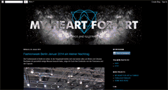 Desktop Screenshot of myheartforart.blogspot.com