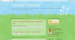 Desktop Screenshot of crisfontinha.blogspot.com
