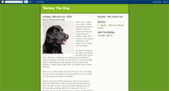 Desktop Screenshot of barney-the-dog-blog.blogspot.com