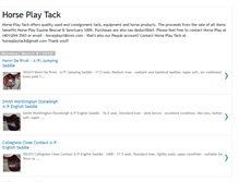 Tablet Screenshot of horseplaytack.blogspot.com