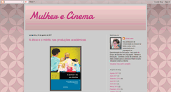 Desktop Screenshot of mulherecinema.blogspot.com