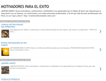 Tablet Screenshot of motivadoresparaelexito.blogspot.com