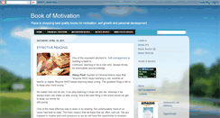 Desktop Screenshot of bookofmotivation.blogspot.com