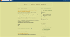Desktop Screenshot of cse471-f06.blogspot.com