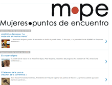 Tablet Screenshot of mujerespe.blogspot.com