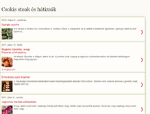 Tablet Screenshot of csokissteak.blogspot.com