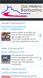 Mobile Screenshot of clubatletismobarbastro.blogspot.com
