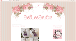 Desktop Screenshot of belleebrides.blogspot.com