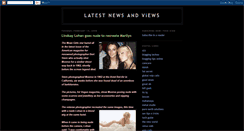 Desktop Screenshot of latestnewsandviews.blogspot.com