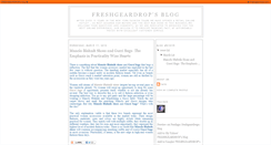 Desktop Screenshot of freshgeardrops.blogspot.com