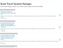 Tablet Screenshot of brazil-travel-packages.blogspot.com