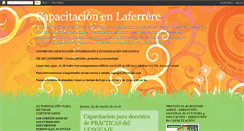 Desktop Screenshot of capacitacioncielaferrere.blogspot.com