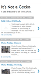 Mobile Screenshot of itsnotagecko.blogspot.com