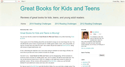 Desktop Screenshot of greatbooksforkidsandteens.blogspot.com