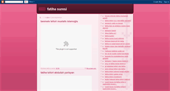 Desktop Screenshot of fatihatefsiri.blogspot.com