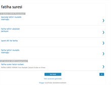 Tablet Screenshot of fatihatefsiri.blogspot.com