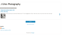 Tablet Screenshot of jgilesphotography.blogspot.com