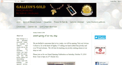 Desktop Screenshot of galleonsgold.blogspot.com