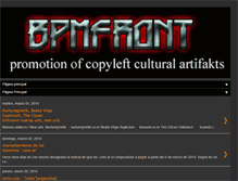 Tablet Screenshot of bpmfront.blogspot.com