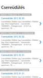 Mobile Screenshot of csereudules.blogspot.com