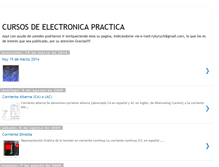 Tablet Screenshot of electronicapractica.blogspot.com