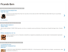 Tablet Screenshot of ficando-bem.blogspot.com