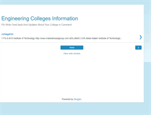 Tablet Screenshot of engineeringcolleges-information.blogspot.com