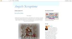 Desktop Screenshot of angelsscraptime.blogspot.com