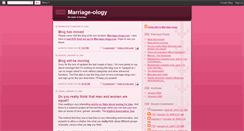 Desktop Screenshot of marriage-ology.blogspot.com