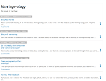 Tablet Screenshot of marriage-ology.blogspot.com