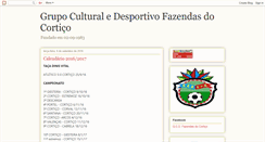 Desktop Screenshot of fazendasdocortico.blogspot.com