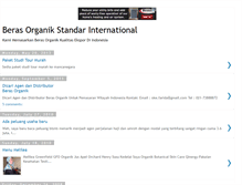 Tablet Screenshot of beras-organik-holistic.blogspot.com