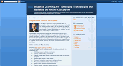 Desktop Screenshot of distancelearningredefined.blogspot.com