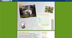 Desktop Screenshot of cooking4acure.blogspot.com