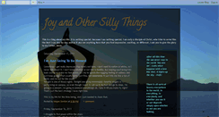 Desktop Screenshot of joyandothersillythings.blogspot.com