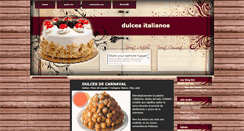 Desktop Screenshot of dulcesitalianos.blogspot.com