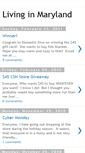 Mobile Screenshot of livinginmaryland.blogspot.com