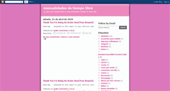 Desktop Screenshot of manualidadesdetiempolibre-yaz.blogspot.com
