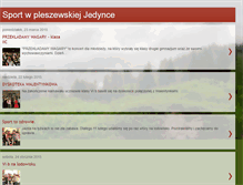 Tablet Screenshot of klasysportowewjedynce.blogspot.com