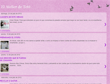 Tablet Screenshot of elatelierdetete.blogspot.com