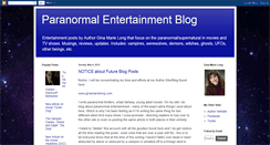 Desktop Screenshot of enterparanormal.blogspot.com