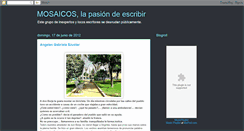Desktop Screenshot of mosaicostaller.blogspot.com