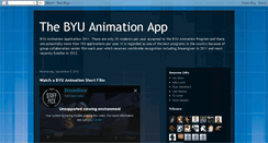 Desktop Screenshot of byuanimationapp.blogspot.com