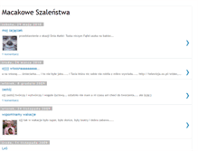 Tablet Screenshot of macakowe-szalenstwa.blogspot.com