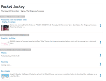 Tablet Screenshot of pocketjockey.blogspot.com