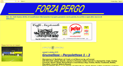 Desktop Screenshot of forzapergo.blogspot.com